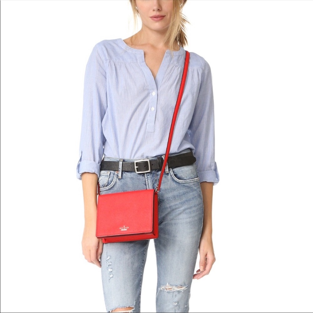 Red Kate Spade Crossbody Bag